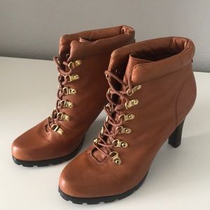 Ralph Lauren Leather Ankle Boots